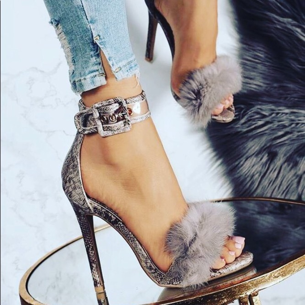 Fur real heels